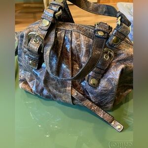 Junior Drake Marbeled Satchel